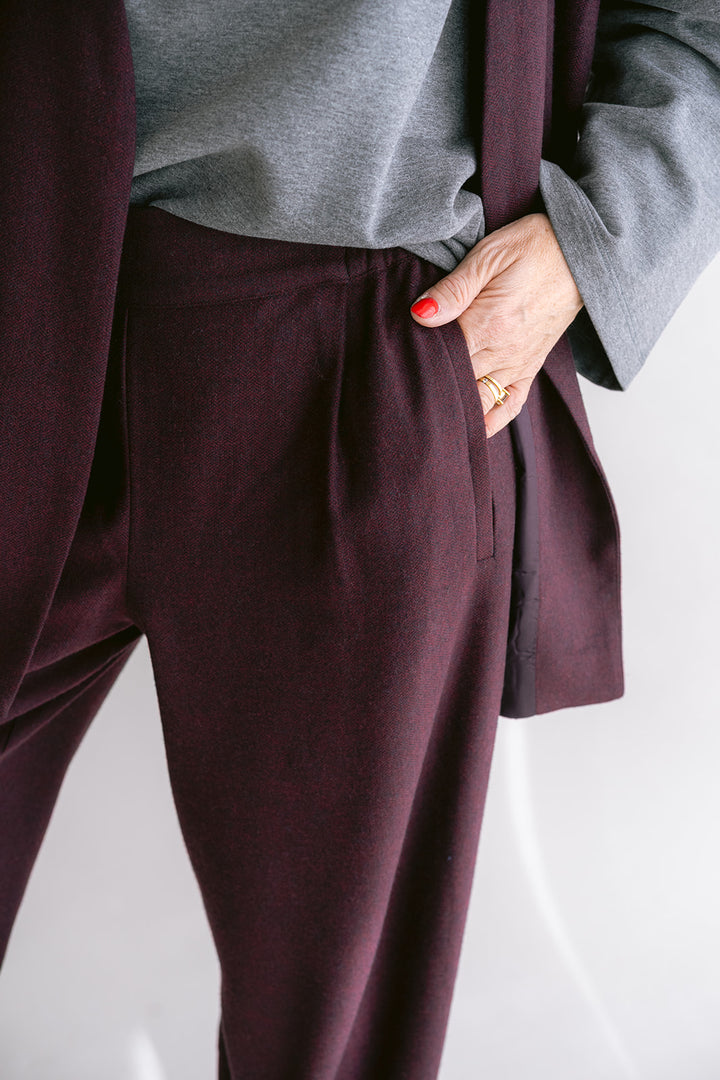 Sammy Pants Deep Plum