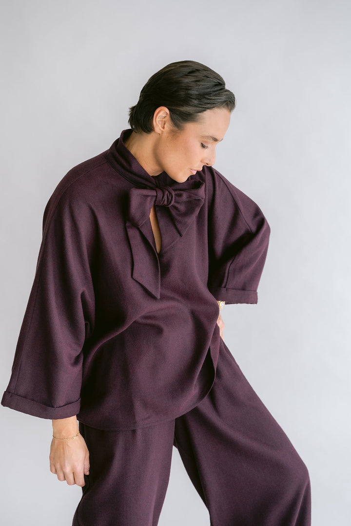 Sammy Pants Deep Plum