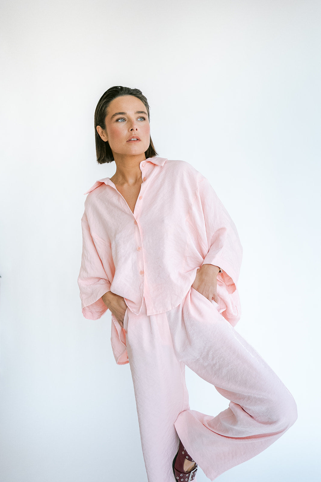 Selena Pants Brilliant Pink