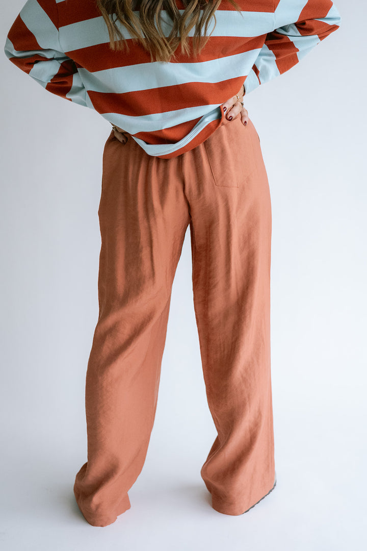 Selena Pants Brilliant Rust
