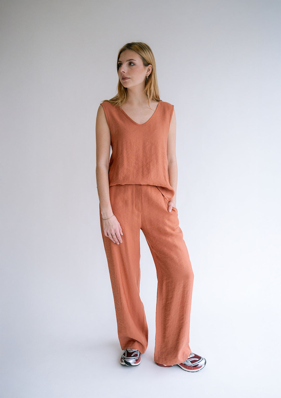 Selena Pants Brilliant Rust