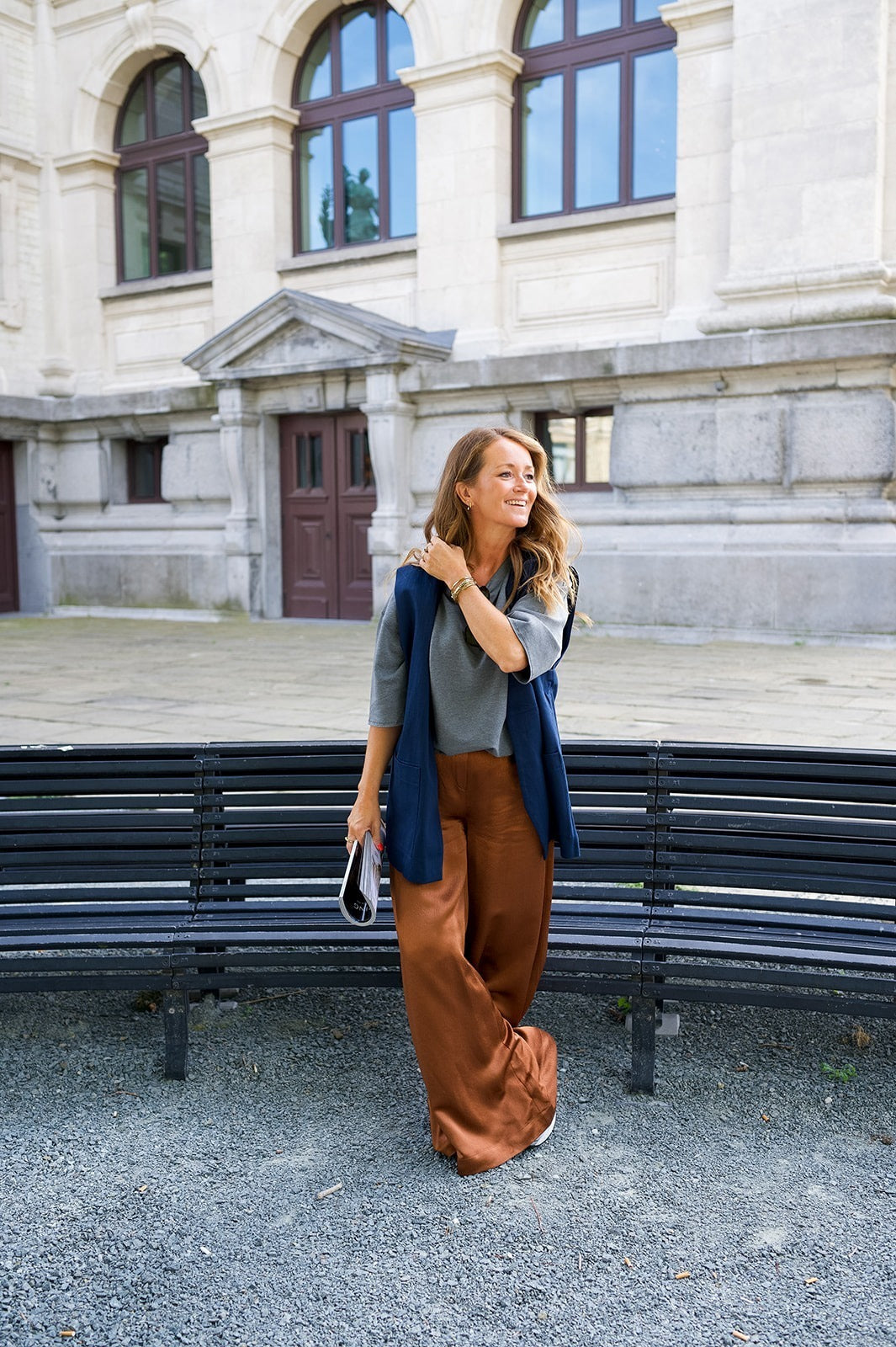 Sophia Pants Chocolate Brown