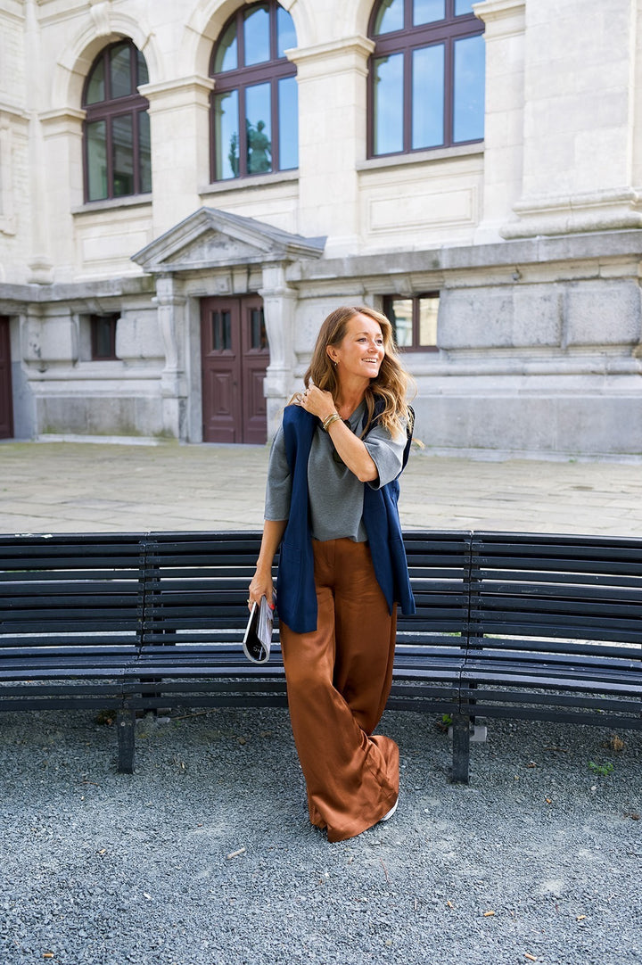 Sophia Pants Chocolate Brown