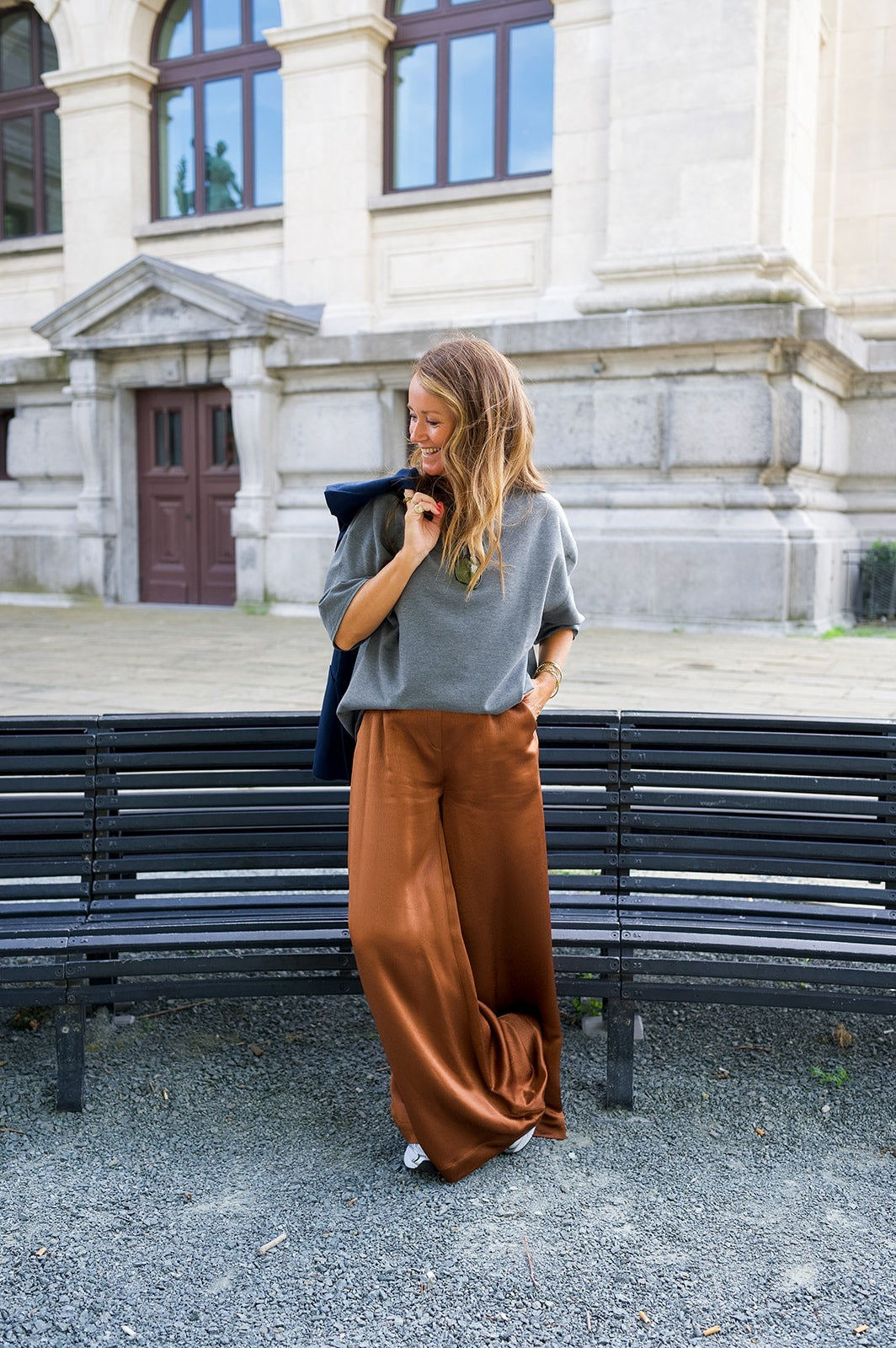 Sophia Pants Chocolate Brown