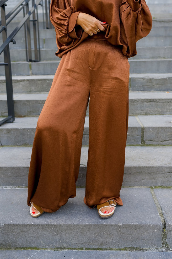Sophia Pants Chocolate Brown