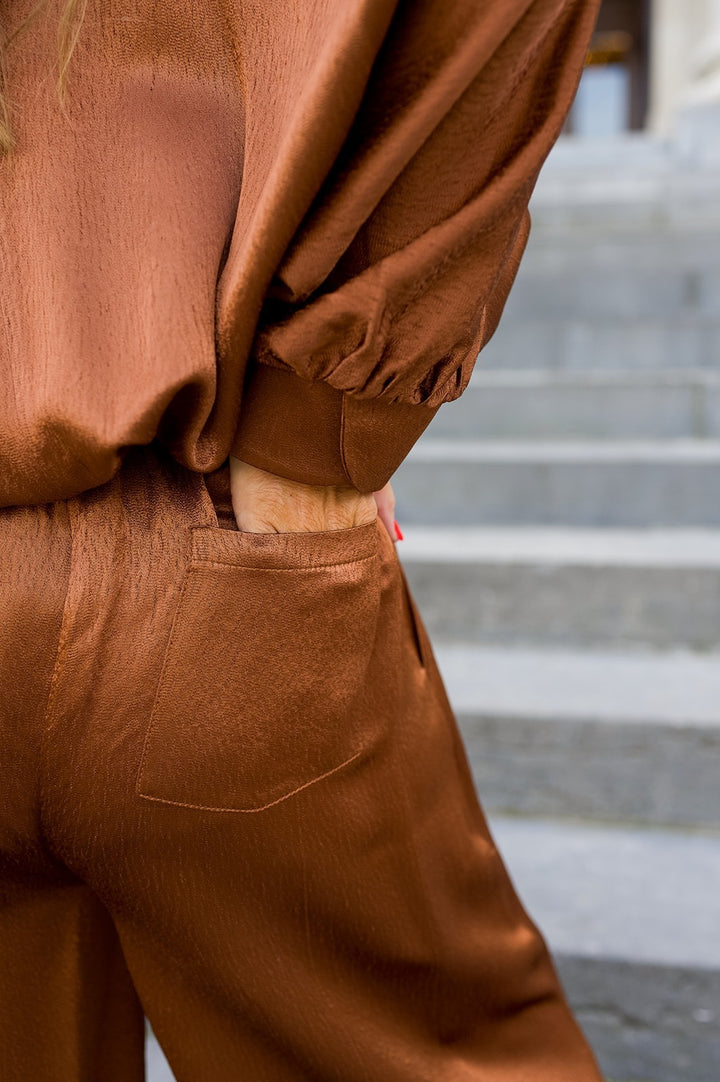 Sophia Pants Chocolate Brown