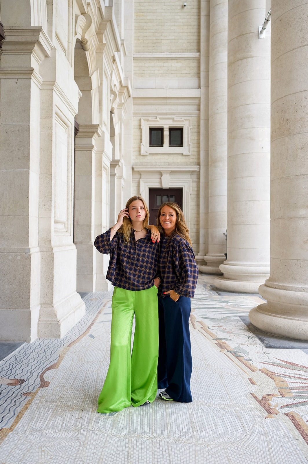 Sophia Pants Granny Green