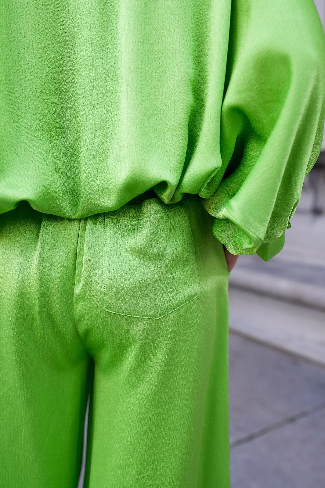 Sophia Pants Granny Green