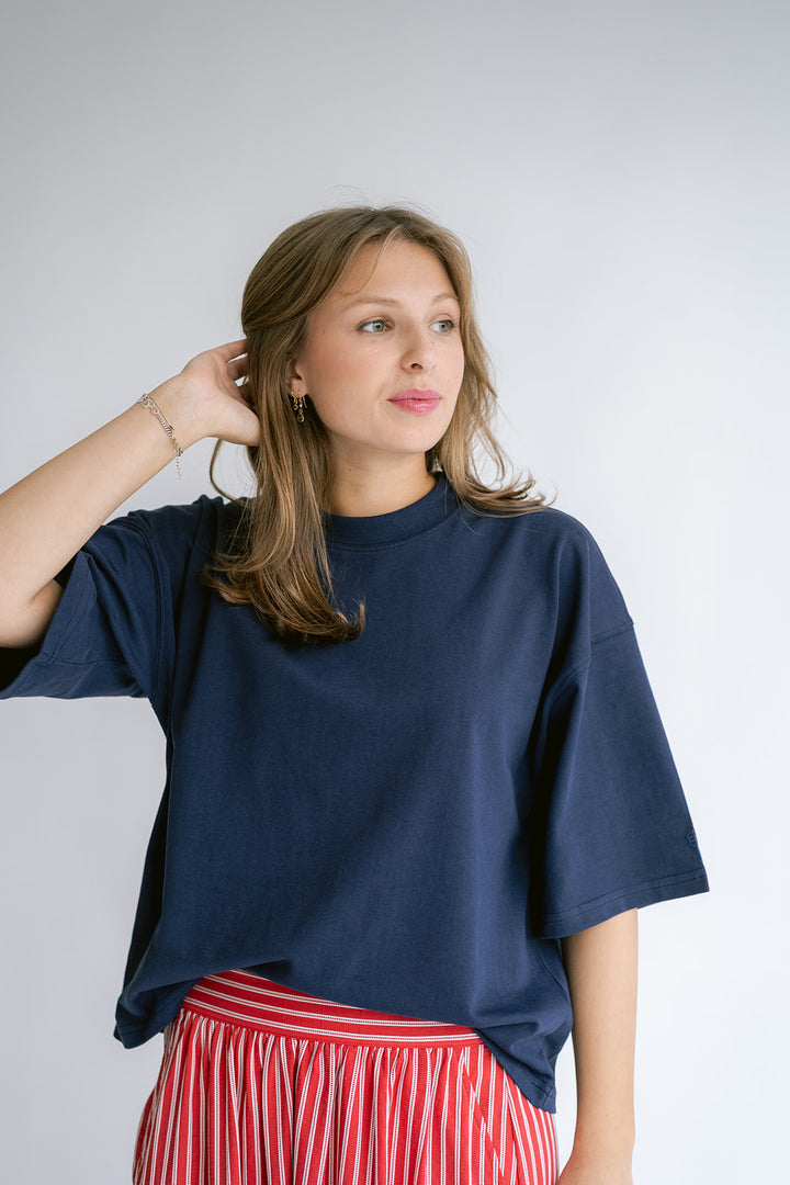 Viktor Tee Uni Navy
