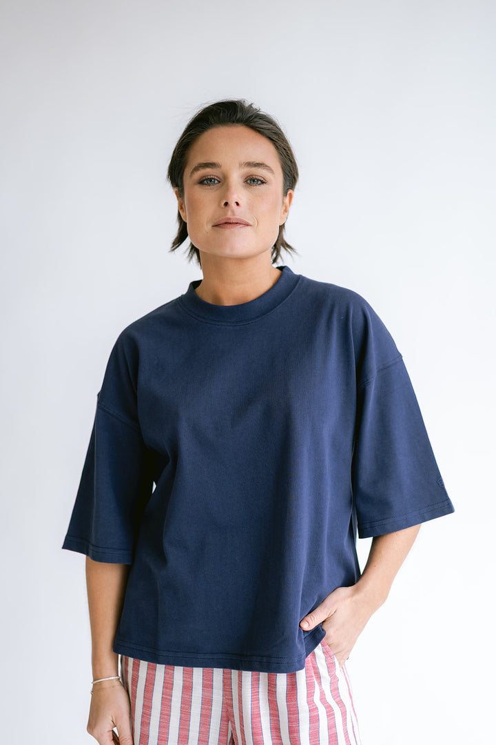 Viktor Tee Uni Navy