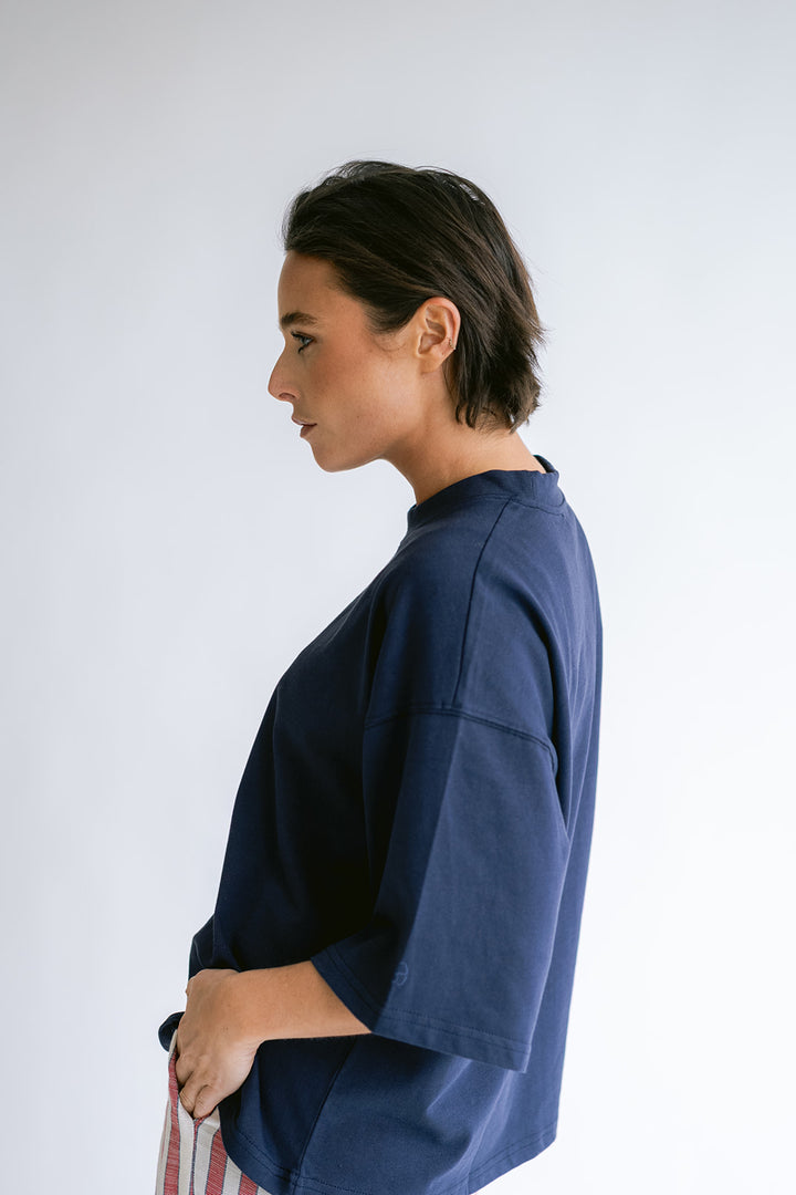 Viktor Tee Uni Navy