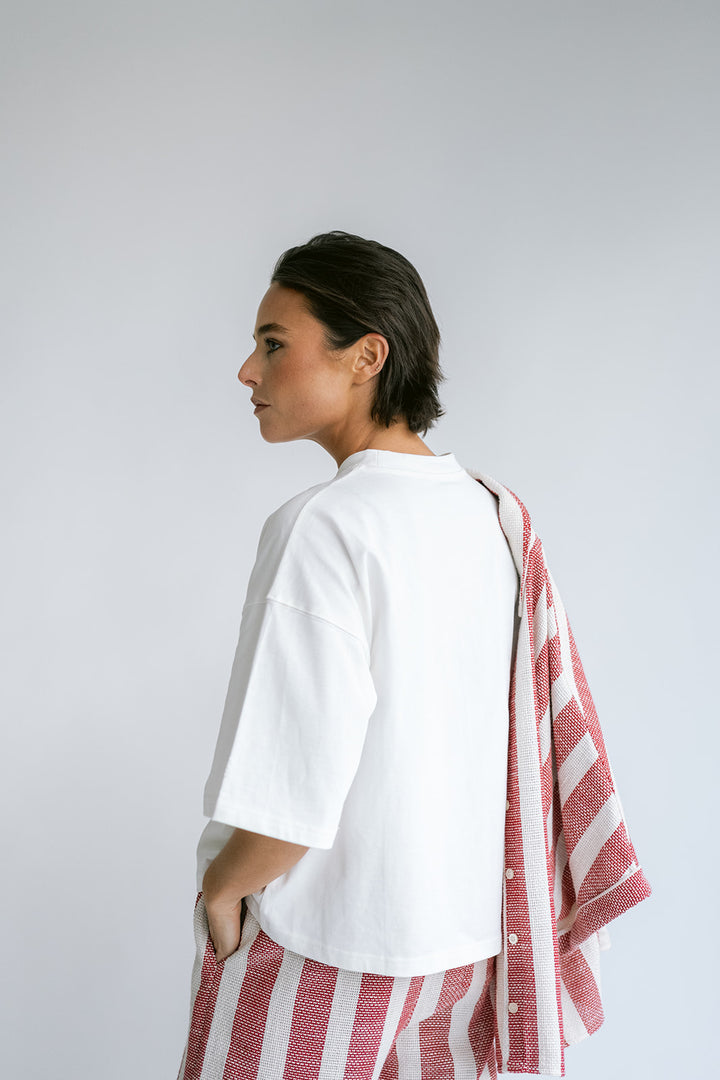Viktor Tee Uni Off White