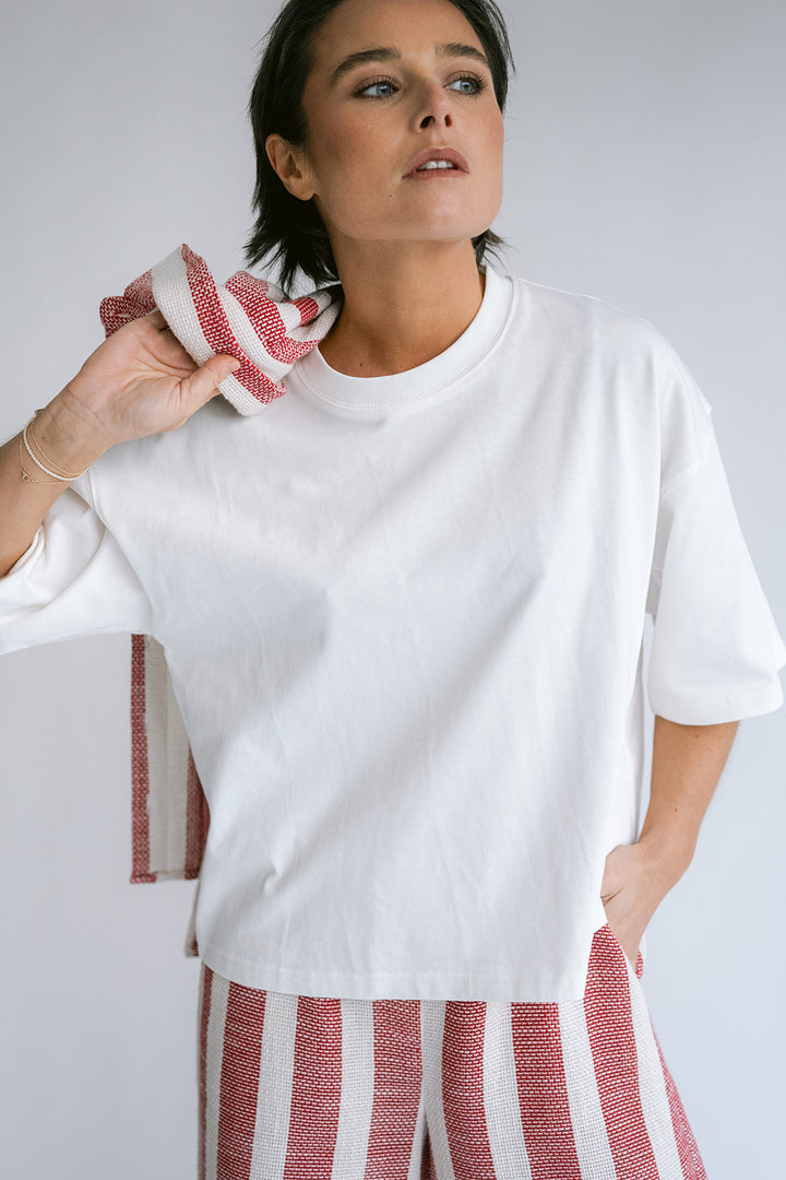 Viktor Tee Uni Off White