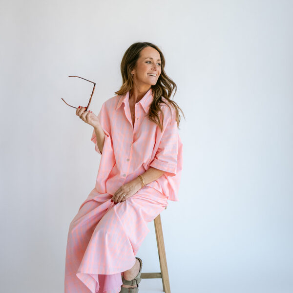 Mette Blouse Pink Orange