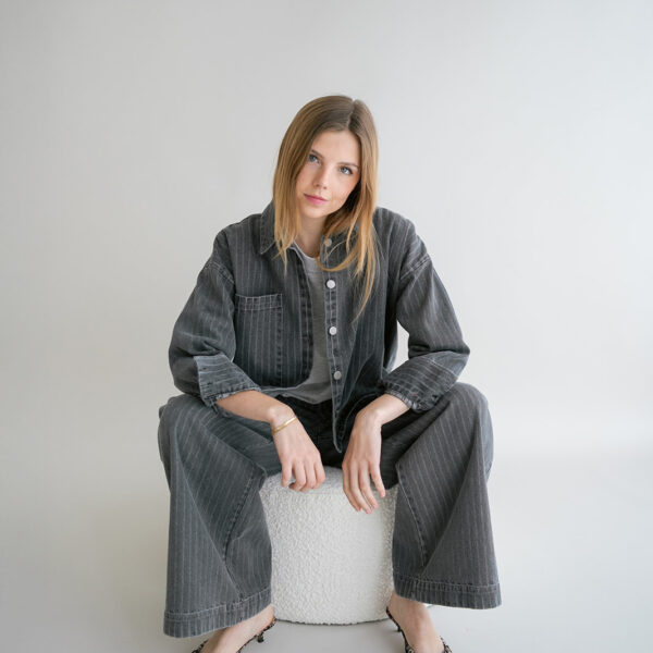 Sam Pants Grey Denim