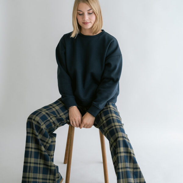 Saul Pants Big Green Check