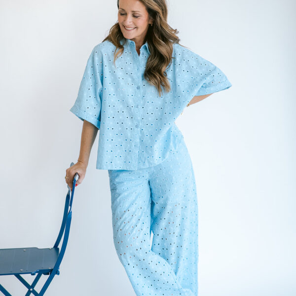 Sam Pants Sunflower Blue